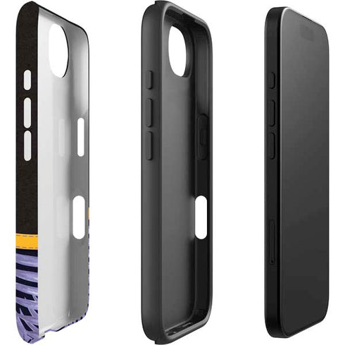 NBA Los Angeles Lakers Retro Palms iPhone 16e Impact Case