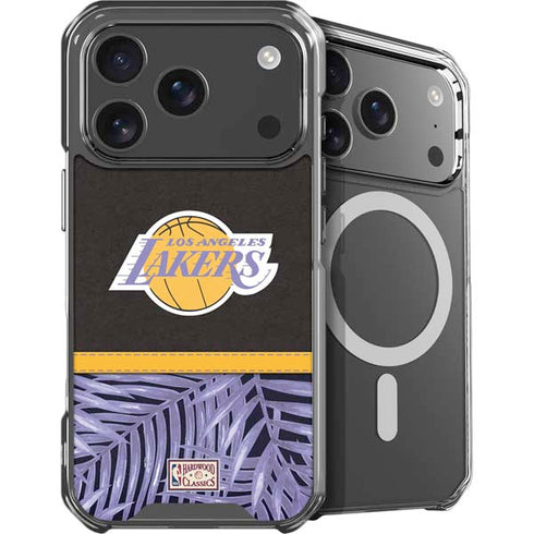 NBA Los Angeles Lakers Retro Palms iPhone 18 Pro MagSafe Case
