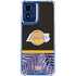 NBA Los Angeles Lakers Retro Palms Moto G 5G (2024) Clear Case