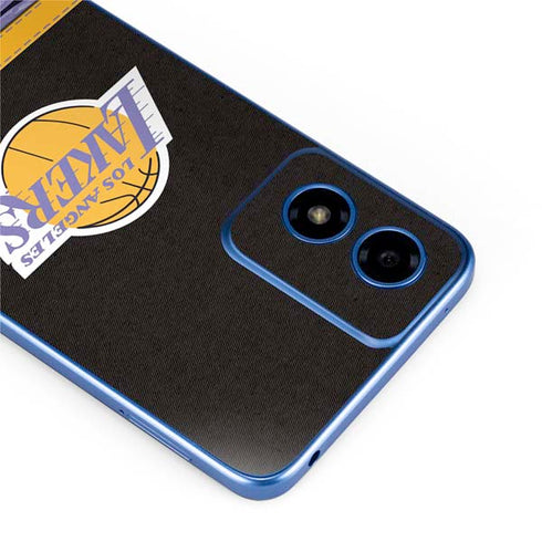 NBA Los Angeles Lakers Retro Palms Moto G Play 4G (2024) Skin