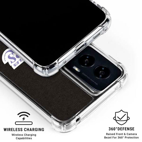 NBA Los Angeles Lakers Retro Palms Moto G Power 5G (2024) Clear Case