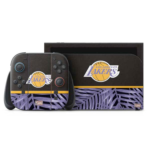 NBA Los Angeles Lakers Retro Palms Nintendo Skins