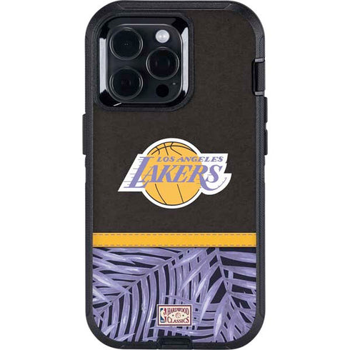 NBA Los Angeles Lakers Retro Palms Otterbox Defender iPhone Skin