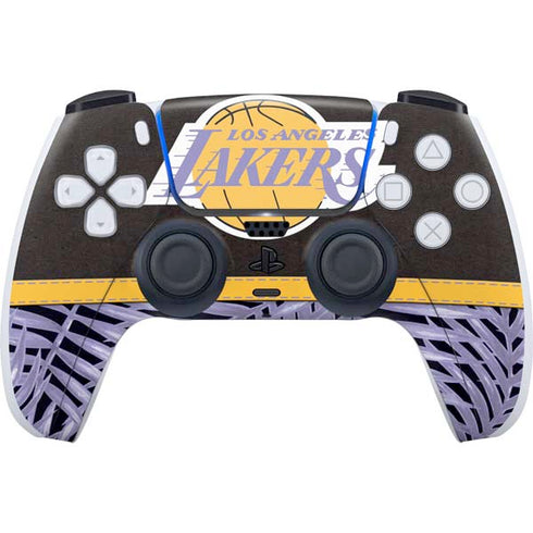NBA Los Angeles Lakers Retro Palms PlayStation PS5 Skins