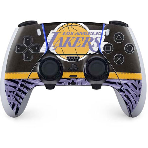 NBA Los Angeles Lakers Retro Palms PlayStation PS5 Skins