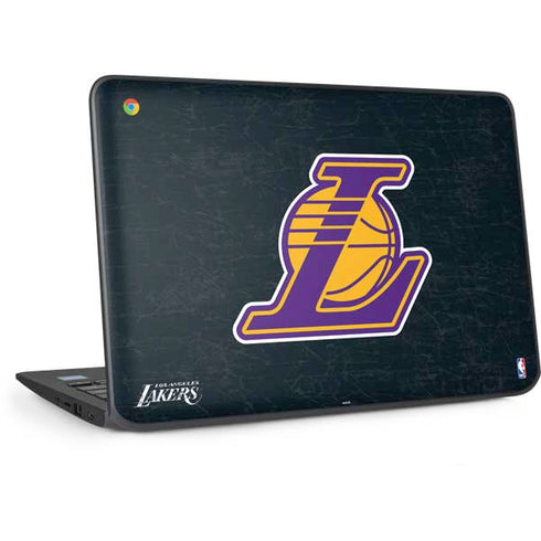 NBA Los Angeles Lakers Secondary Logo HP Chromebook Skin