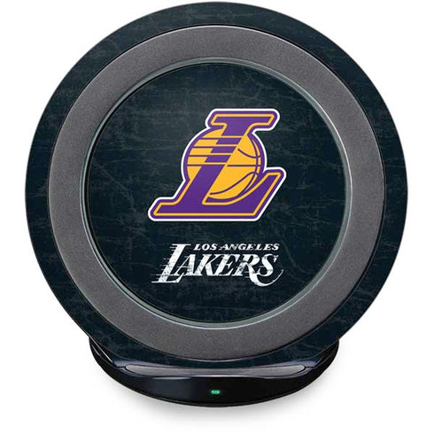 NBA Los Angeles Lakers Secondary Logo Fast Charge Wireless Charging Stand Skin