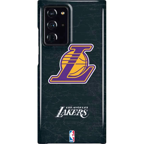 NBA Los Angeles Lakers Secondary Logo Galaxy Cases