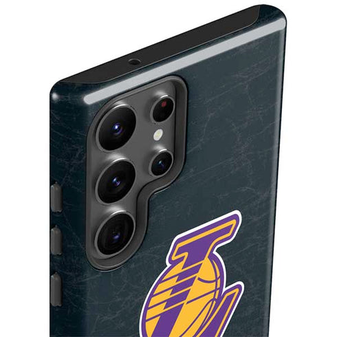 NBA Los Angeles Lakers Secondary Logo Galaxy S23 Ultra Pro Case