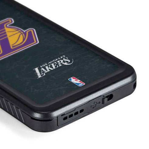 NBA Los Angeles Lakers Secondary Logo Galaxy S24 Plus Waterproof Case