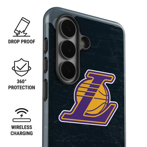 NBA Los Angeles Lakers Secondary Logo Galaxy S26 Impact Case