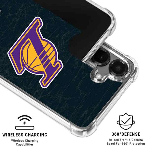 NBA Los Angeles Lakers Secondary Logo Galaxy S26 Plus Clear Case