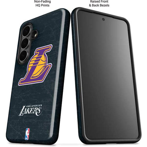 NBA Los Angeles Lakers Secondary Logo Galaxy S26 Plus Impact Case
