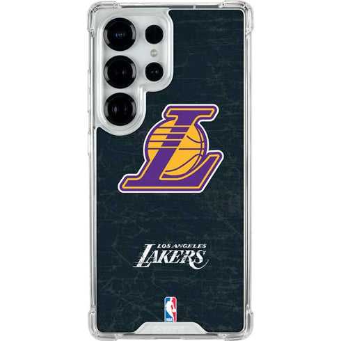 NBA Los Angeles Lakers Secondary Logo Galaxy S26 Ultra Clear Case