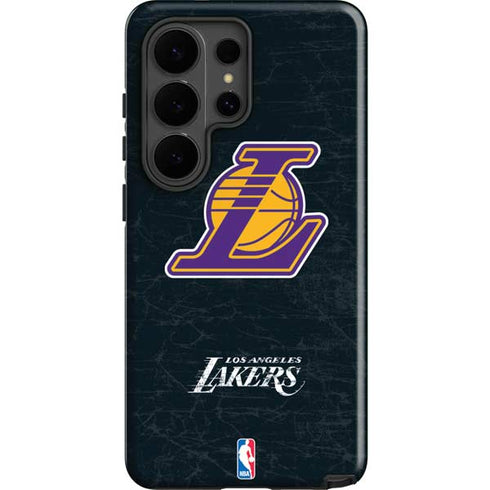 NBA Los Angeles Lakers Secondary Logo Galaxy S26 Ultra Impact Case