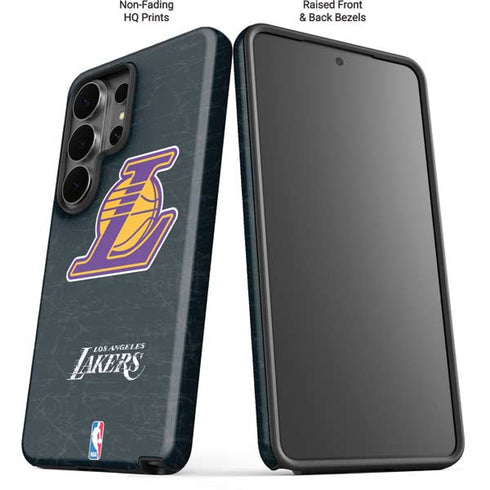 NBA Los Angeles Lakers Secondary Logo Galaxy S26 Ultra Impact Case
