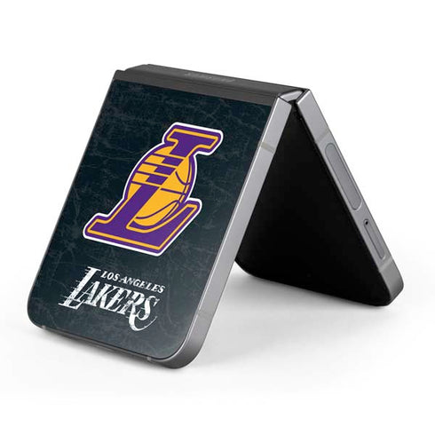 NBA Los Angeles Lakers Secondary Logo Galaxy Z Flip6 Skin