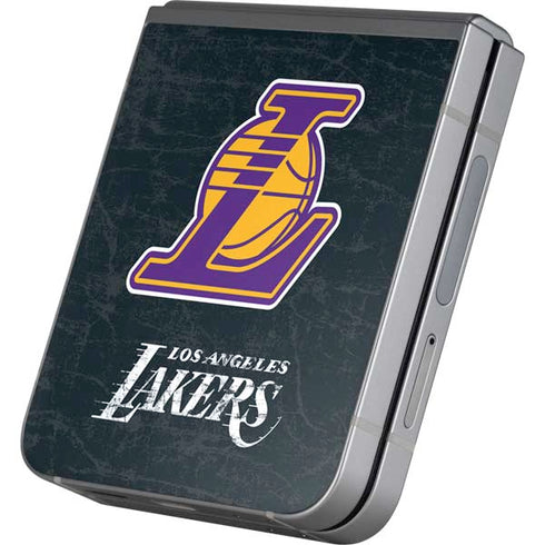 NBA Los Angeles Lakers Secondary Logo Galaxy Z Flip6 Skin