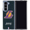 NBA Los Angeles Lakers Secondary Logo Galaxy Z Fold5 5G Clear Case