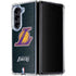 NBA Los Angeles Lakers Secondary Logo Galaxy Z Fold5 5G Clear Case