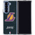 NBA Los Angeles Lakers Secondary Logo Galaxy Z Fold6 Clear Case