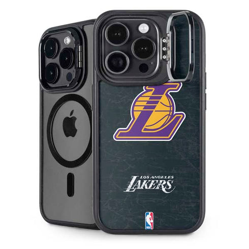 NBA Los Angeles Lakers Secondary Logo iPhone 13 Pro Kickstand Case