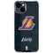 NBA Los Angeles Lakers Secondary Logo iPhone 15 Clear Case