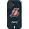 NBA Los Angeles Lakers Secondary Logo iPhone 16 Magsafe Impact Case