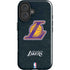 NBA Los Angeles Lakers Secondary Logo iPhone 16 Plus Impact Case