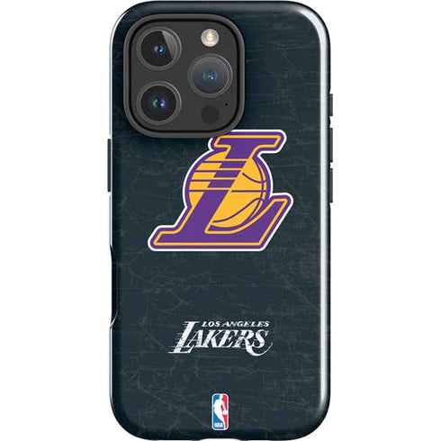 NBA Los Angeles Lakers Secondary Logo iPhone 16 Pro Impact Case