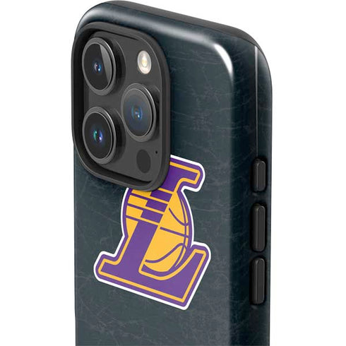 NBA Los Angeles Lakers Secondary Logo iPhone 16 Pro Impact Case