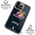 NBA Los Angeles Lakers Secondary Logo iPhone 16 Pro Max Clear Case