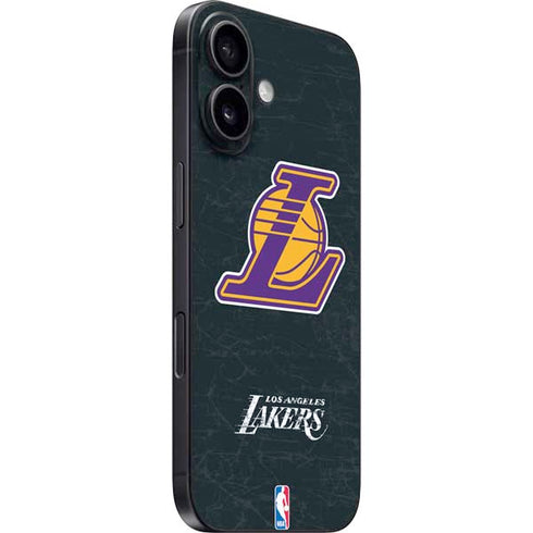 NBA Los Angeles Lakers Secondary Logo iPhone 16 Skin