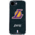 NBA Los Angeles Lakers Secondary Logo iPhone 16e Clear Case