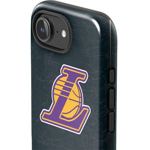 NBA Los Angeles Lakers Secondary Logo iPhone 16e Impact Case