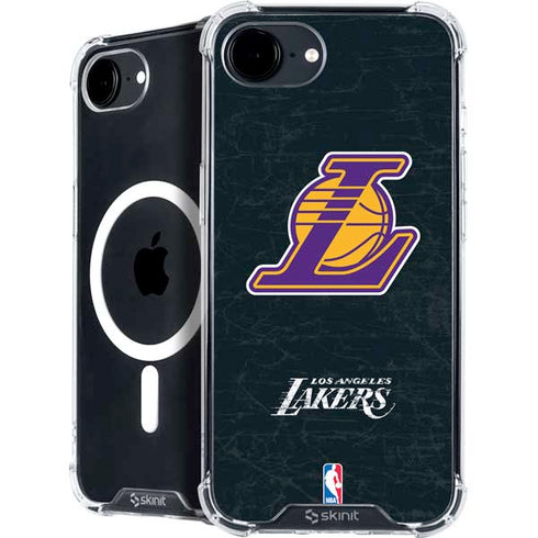NBA Los Angeles Lakers Secondary Logo iPhone 16e MagSafe Case