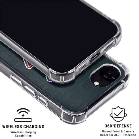 NBA Los Angeles Lakers Secondary Logo iPhone 16e MagSafe Case