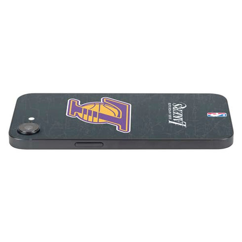 NBA Los Angeles Lakers Secondary Logo iPhone 16e Skin
