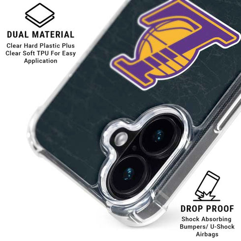 NBA Los Angeles Lakers Secondary Logo iPhone 17 MagSafe Case