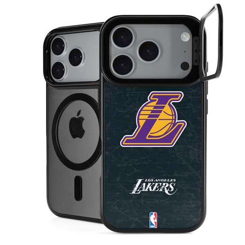 NBA Los Angeles Lakers Secondary Logo iPhone 18 Pro Kickstand Case