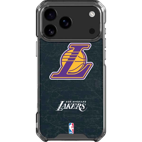 NBA Los Angeles Lakers Secondary Logo iPhone 18 Pro Max Clear Case