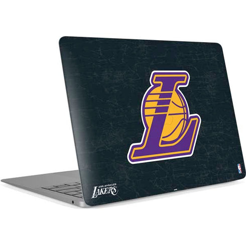 NBA Los Angeles Lakers Secondary Logo Apple MacBook Air Skin