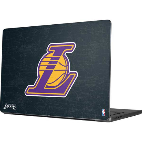 NBA Los Angeles Lakers Secondary Logo Apple MacBook Pro 14-inch Skin