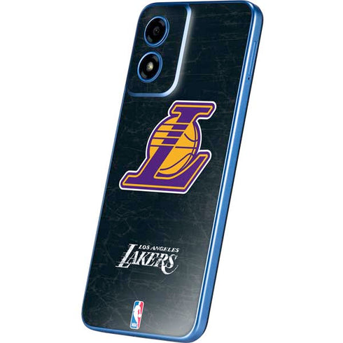 NBA Los Angeles Lakers Secondary Logo Moto G Play 4G (2024) Skin