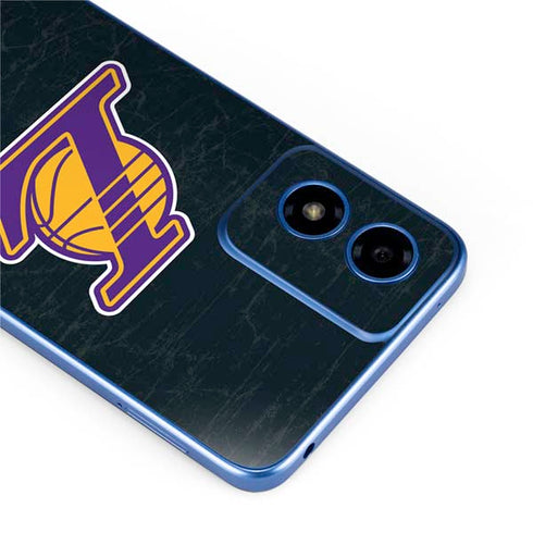NBA Los Angeles Lakers Secondary Logo Moto G Play 4G (2024) Skin