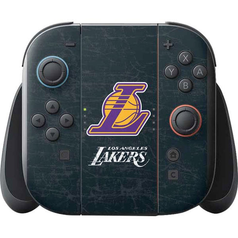 NBA Los Angeles Lakers Secondary Logo Nintendo Switch 2 (2025) with Joy-Con Skin