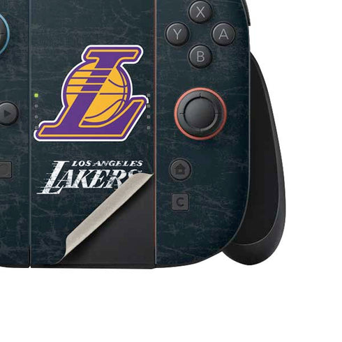 NBA Los Angeles Lakers Secondary Logo Nintendo Switch 2 (2025) Joy-Con Controller Skin