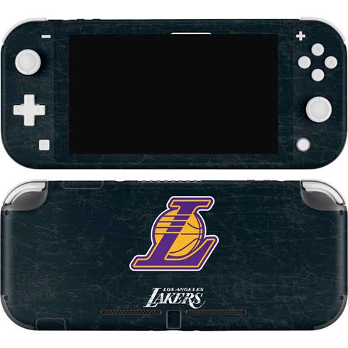 NBA Los Angeles Lakers Secondary Logo Nintendo Skins