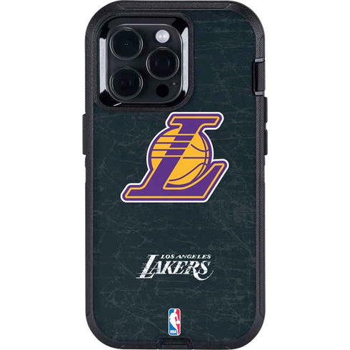 NBA Los Angeles Lakers Secondary Logo Otterbox Defender iPhone Skin
