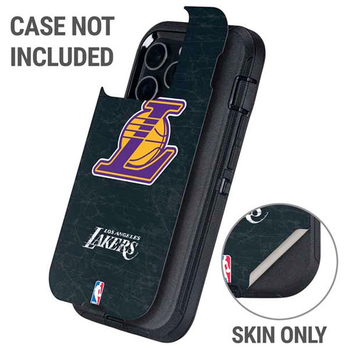 NBA Los Angeles Lakers Secondary Logo Otterbox Defender iPhone Skin